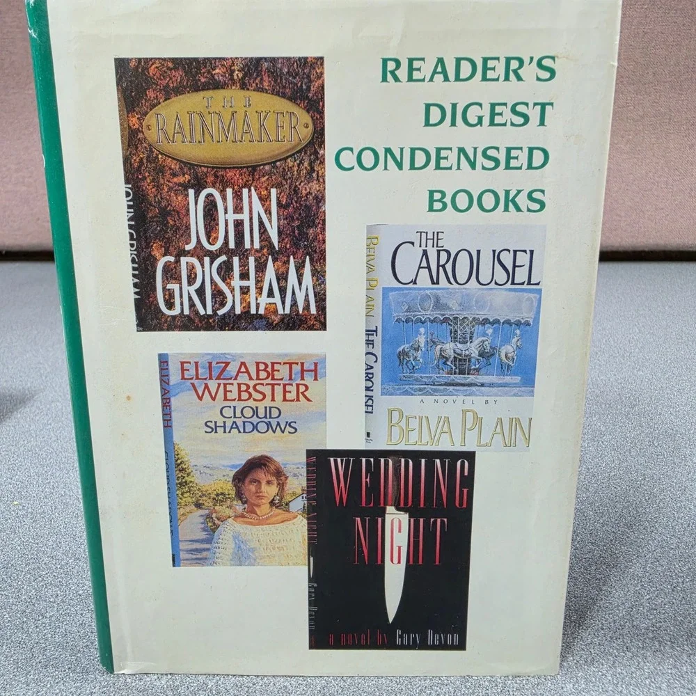 Reader's Digest Condensed Books‎ Set 3 Vol 1995 1997 Grisham Follett Good Multi
